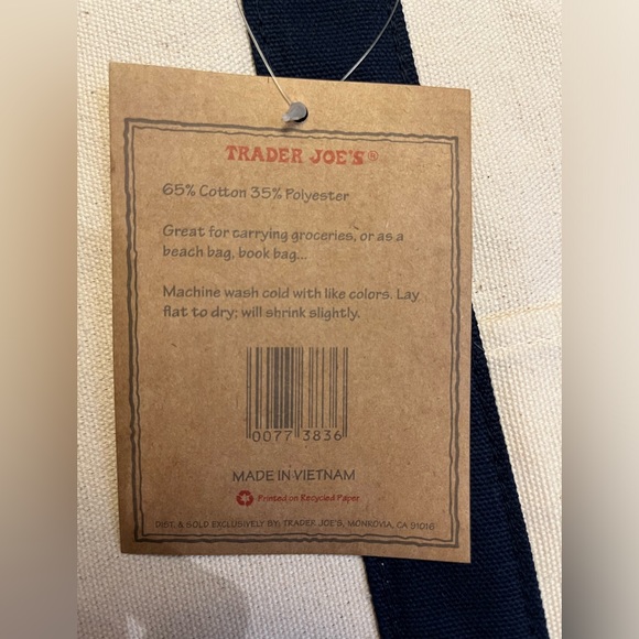 Trader Joe’s Tote - Picture 5 of 5